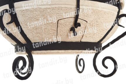 Тандыр Восточный с откидной крышкой (в комплекте со стойкой)