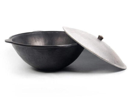 Казан чугунный 10л с  крышкой