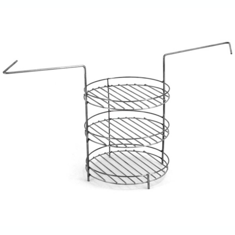 Решетка L (3-ех ярусная усиленная с бортом d 27см)