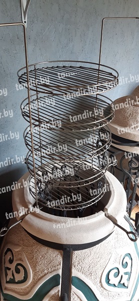 Решетка XL (5-ти яруса усиленная с бортом d 30см)