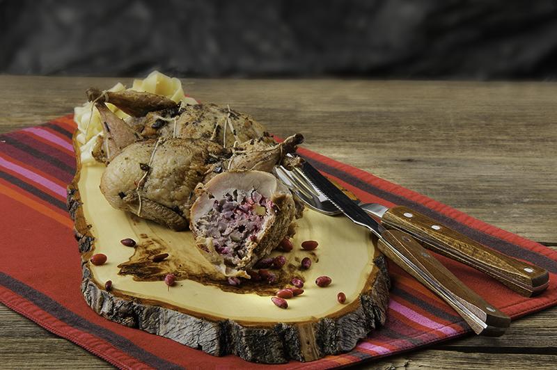 Фаршированные куропатки