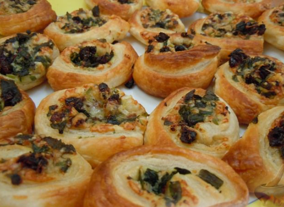 Вегетарианские слойки