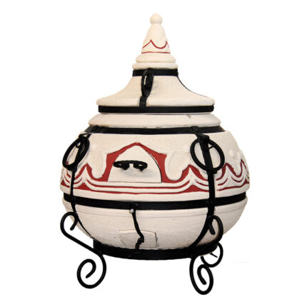 Тандыр Восточный с откидной крышкой (в комплекте со стойкой)