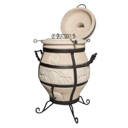 Тандыр СамОбжар откидная крышка