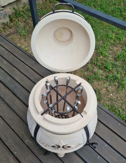 Тандыр Аполлон откидная крышка