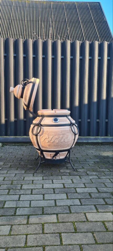 Тандыр Комфорт  откидная  крышка