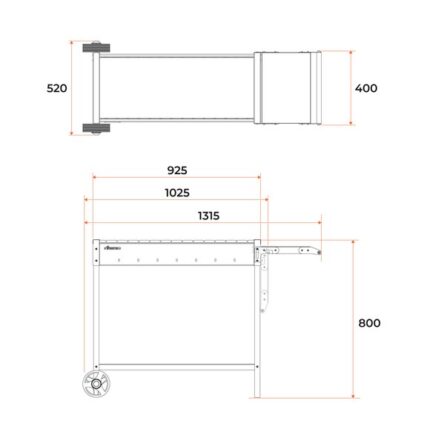 Мангал МАН 302 3мм