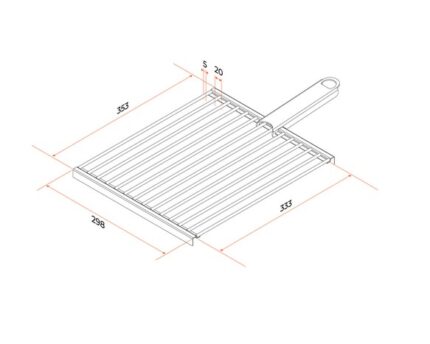 Решётка барбекю (30 см)