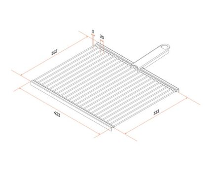 Решётка барбекю (42 см)